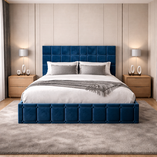 Pat tapițat - Milano (FARA SALTEA)