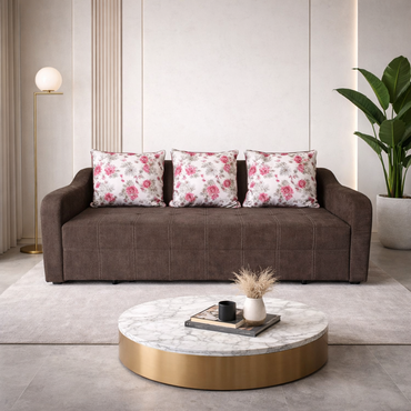 Canapea extensibilă 3 locuri – Vlad cu tapițerie din stofă