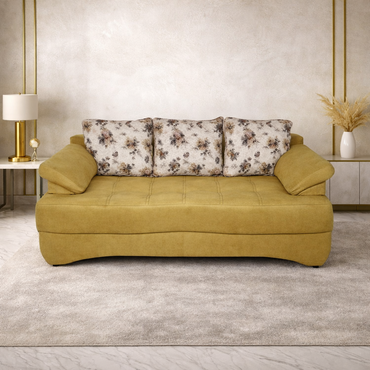 Canapea extensibila 3 locuri - Comfort cu tapiterie din stofa