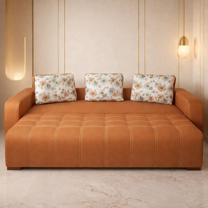 Canapea extensibila 3 locuri - Mira cu tapiterie din stofa