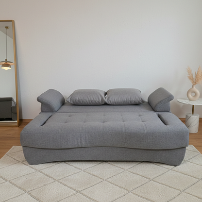 Canapea extensibila 3 locuri - Comfort cu tapiterie din stofa