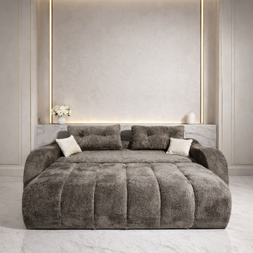 Canapea extensibilă 3 locuri – Nova cu tapițerie din stofă