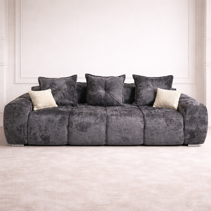 Canapea extensibilă 3 locuri – Atlas cu tapițerie din stofă