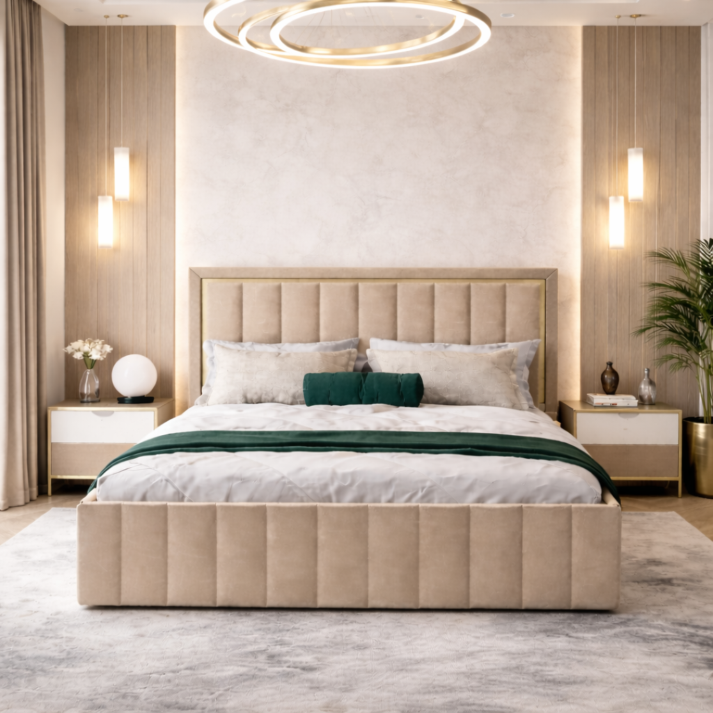 Pat tapițat  – Imperial (FARA SALTEA)