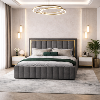 Pat tapițat  – Imperial (FARA SALTEA)