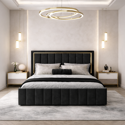 Pat tapițat  – Imperial (FARA SALTEA)