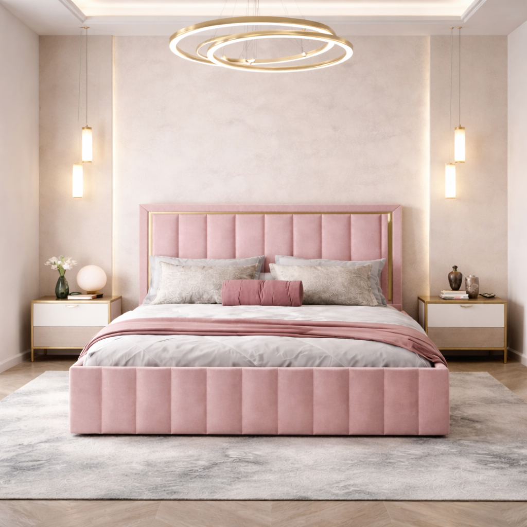 Pat tapițat  – Imperial (FARA SALTEA)