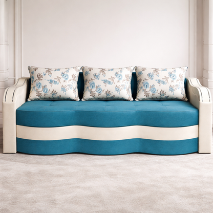 Canapea extensibila 3 locuri - Maia cu tapiterie din stofa