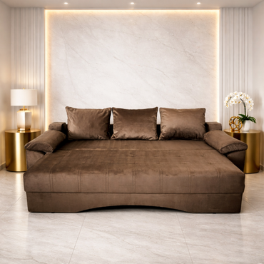 Canapea extensibila 3 locuri - Mara cu tapiterie din stofa