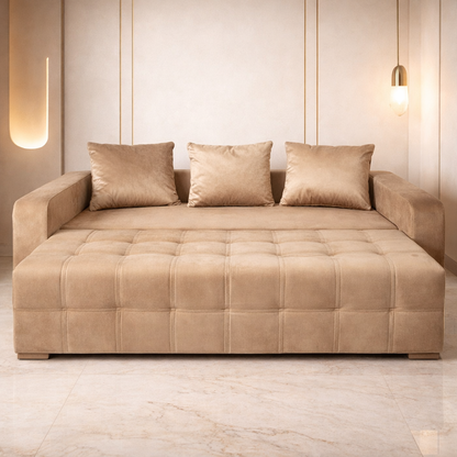 Canapea extensibila 3 locuri - Maria cu tapiterie din stofa