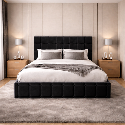 Pat tapițat - Milano (FARA SALTEA)