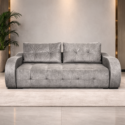 Canapea extensibilă 3 locuri – Royale cu tapițerie din stofă