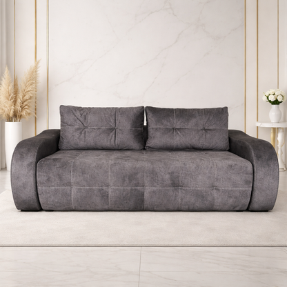 Canapea extensibilă 3 locuri – Royale cu tapițerie din stofă