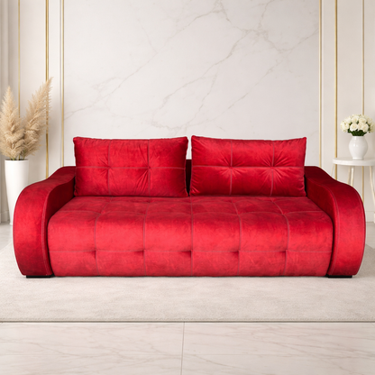 Canapea extensibilă 3 locuri – Royale cu tapițerie din stofă